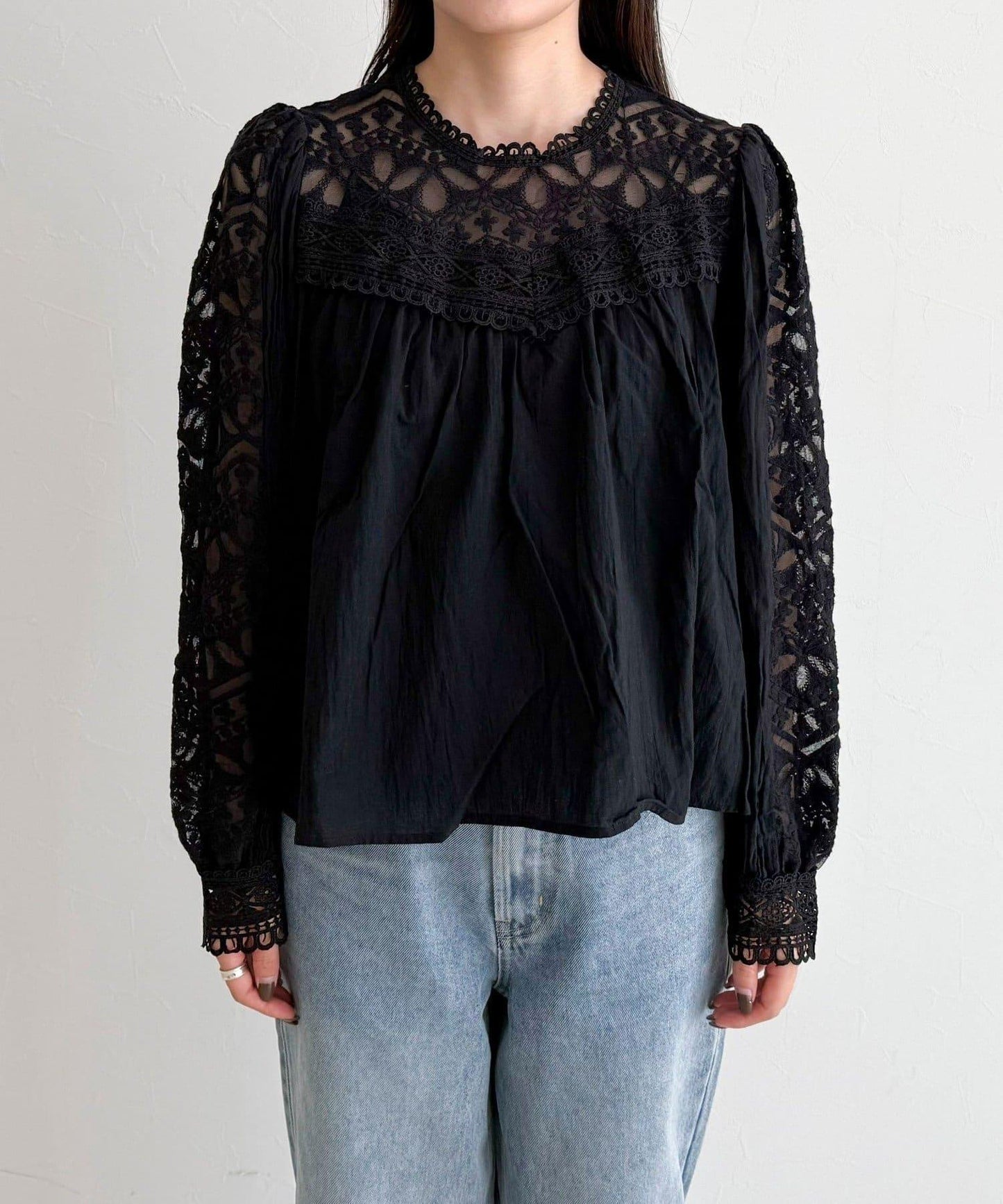 【CHOKLATE PARIS】蕾絲襯衫