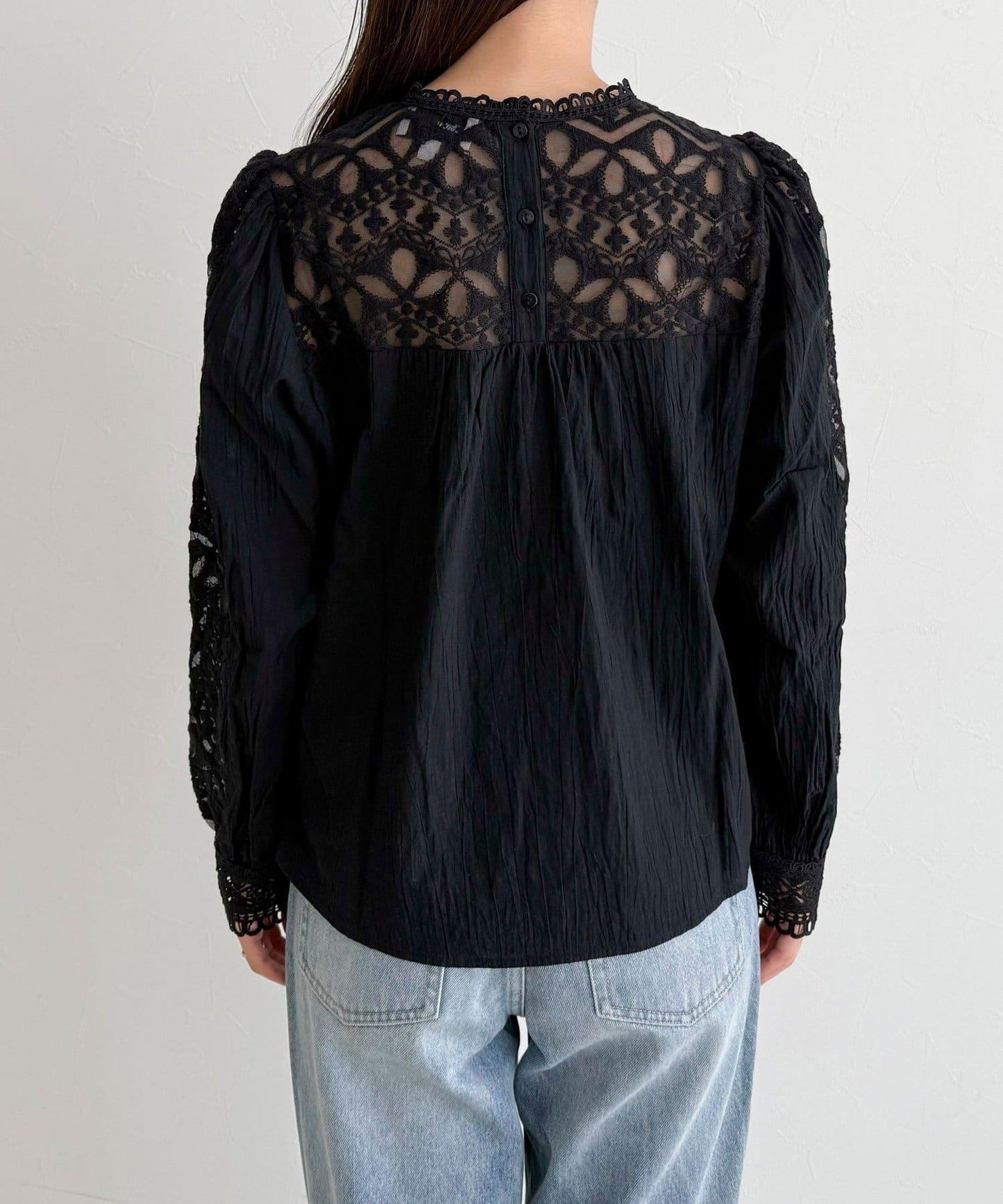 【CHOKLATE PARIS】蕾絲襯衫