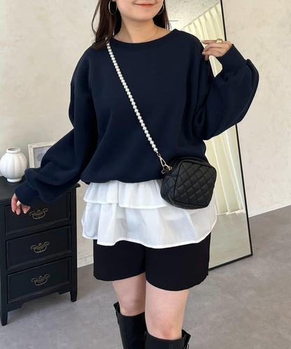 背面金屬裝飾加絨衛衣