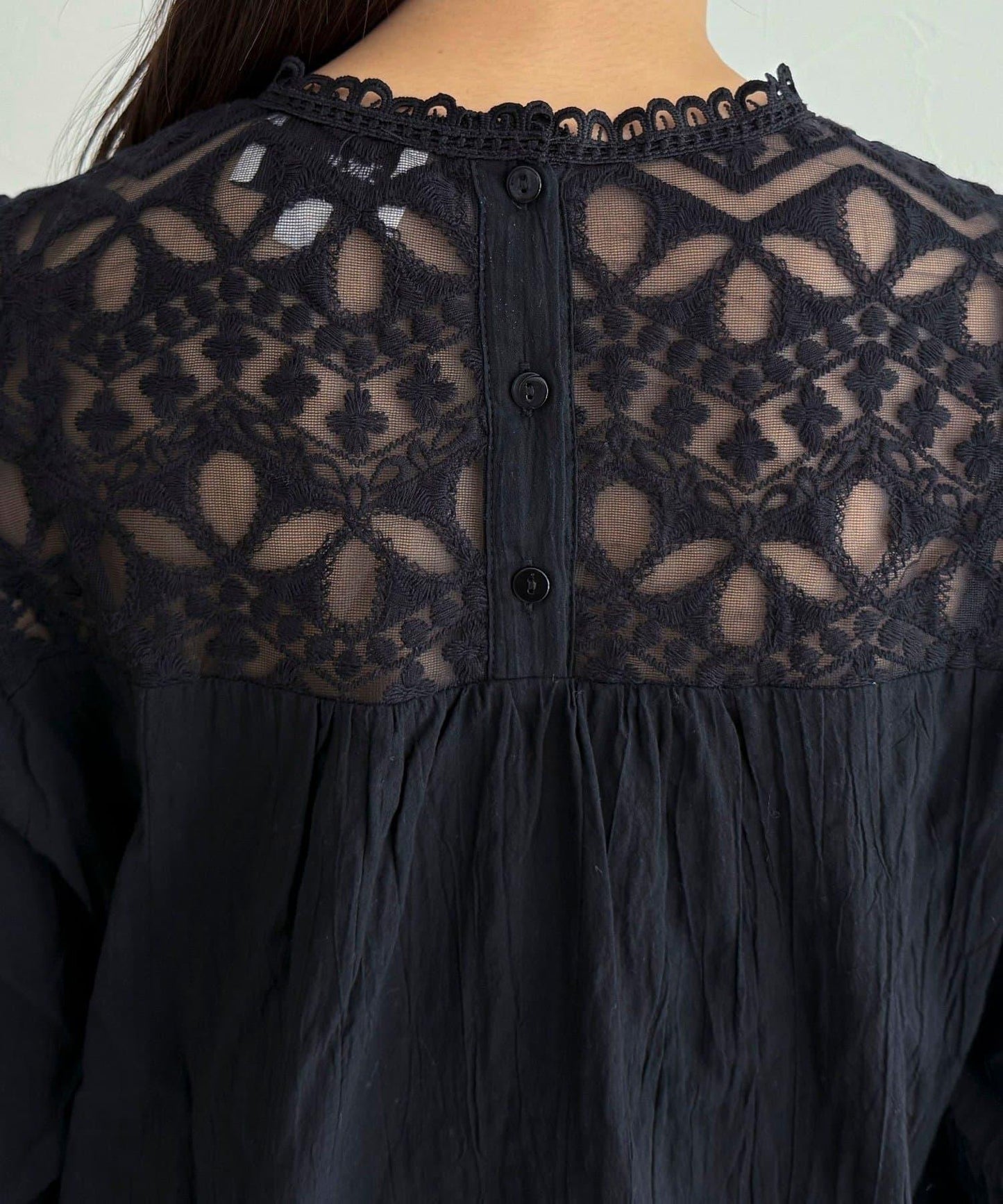 【CHOKLATE PARIS】蕾絲襯衫