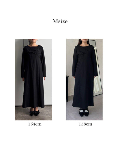 前綁帶吊帶拼接連衣裙