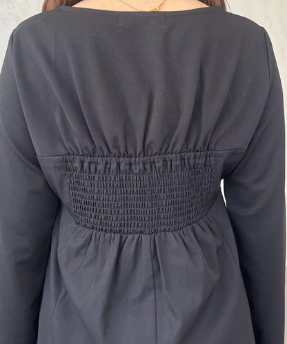 前綁帶吊帶拼接連衣裙