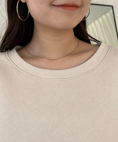 背面金屬裝飾加絨衛衣