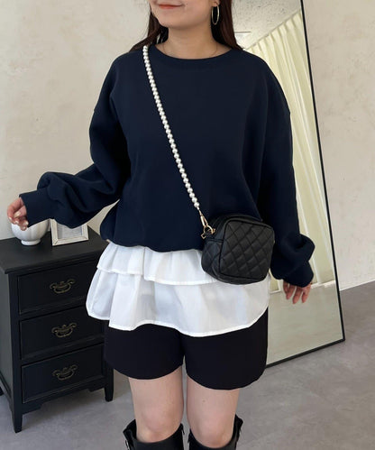 背面金屬裝飾加絨衛衣