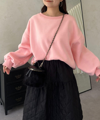 背面金屬裝飾加絨衛衣