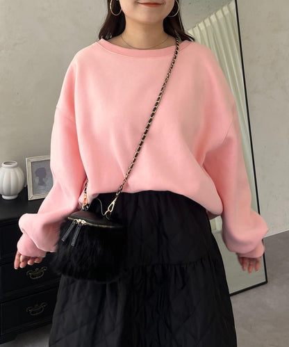 背面金屬裝飾加絨衛衣