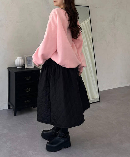 背面金屬裝飾加絨衛衣