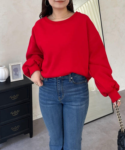 背面金屬裝飾加絨衛衣