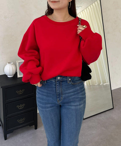 背面金屬裝飾加絨衛衣