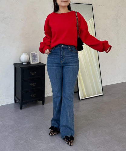 背面金屬裝飾加絨衛衣