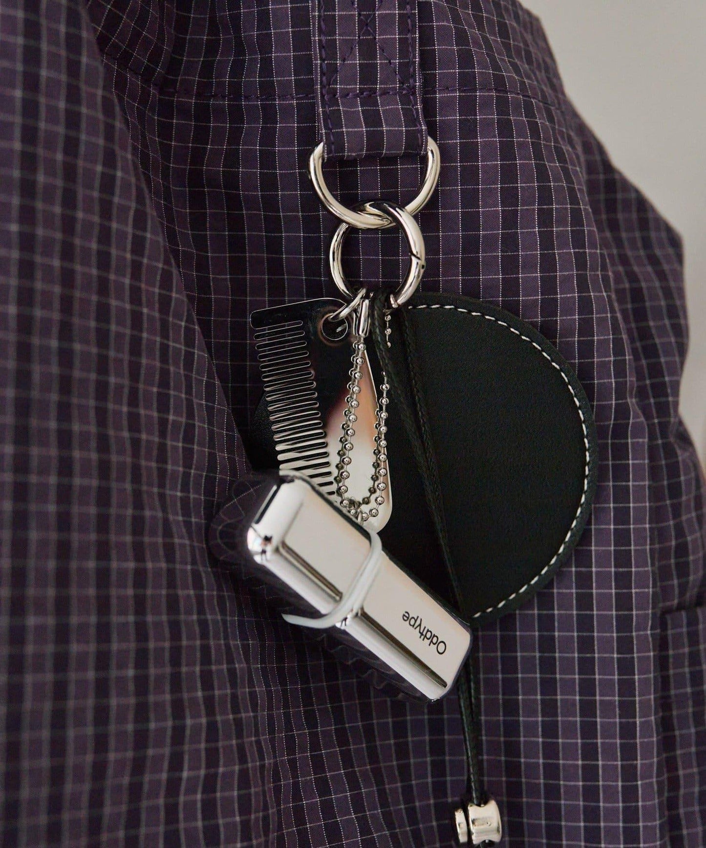 コーム付ネックストラップ 帶梳子頸掛繩