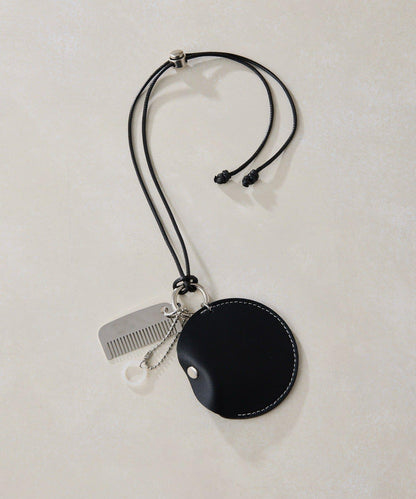 コーム付ネックストラップ 帶梳子頸掛繩