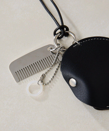 コーム付ネックストラップ 帶梳子頸掛繩
