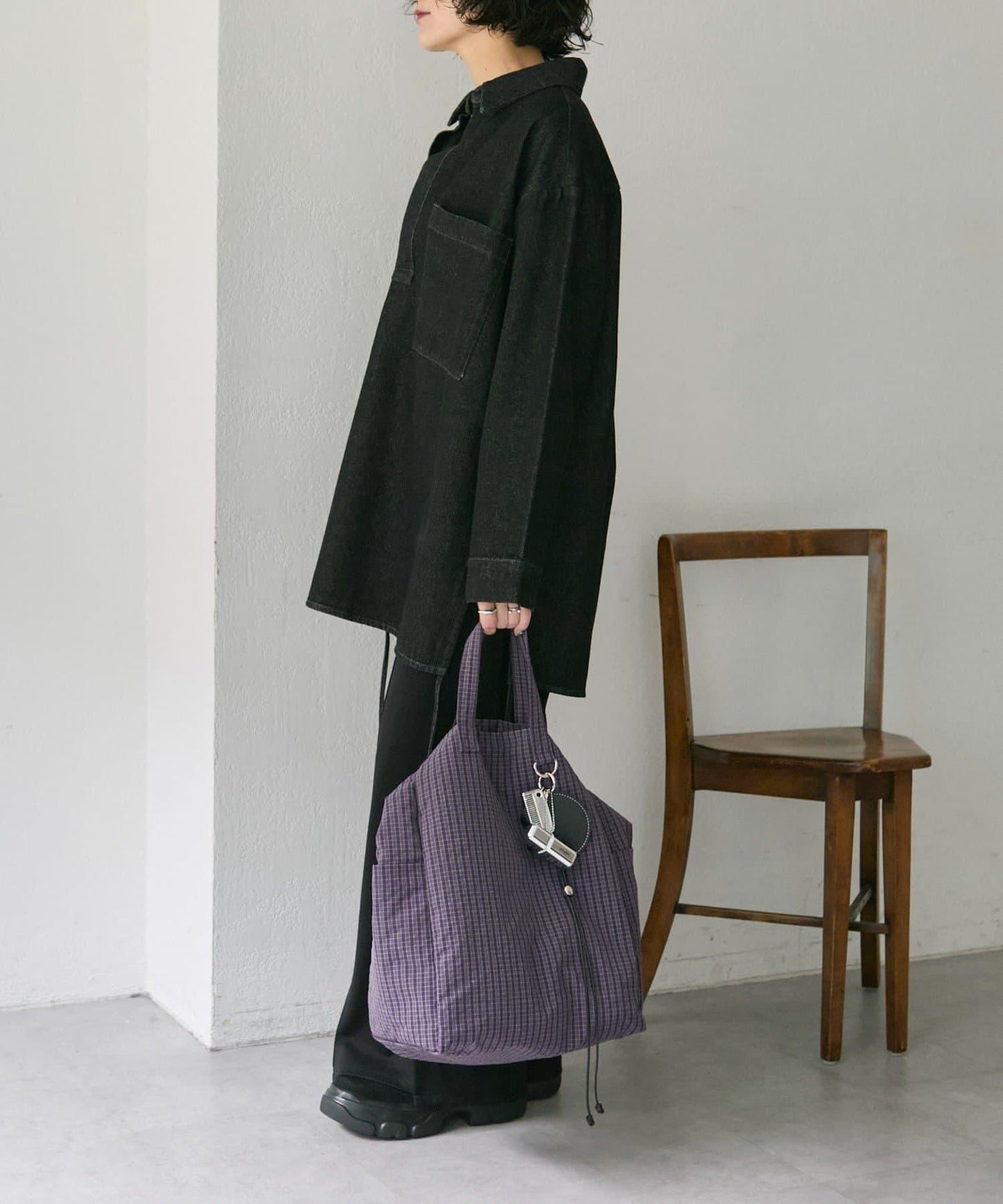 コーム付ネックストラップ 帶梳子頸掛繩