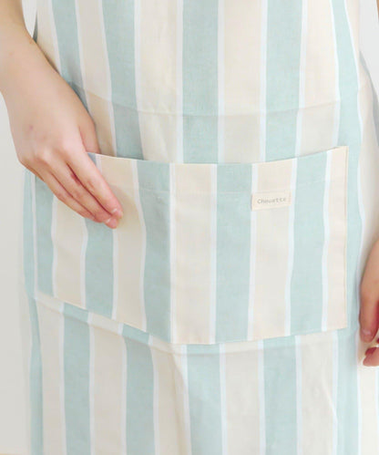 ダブルストライプエプロン