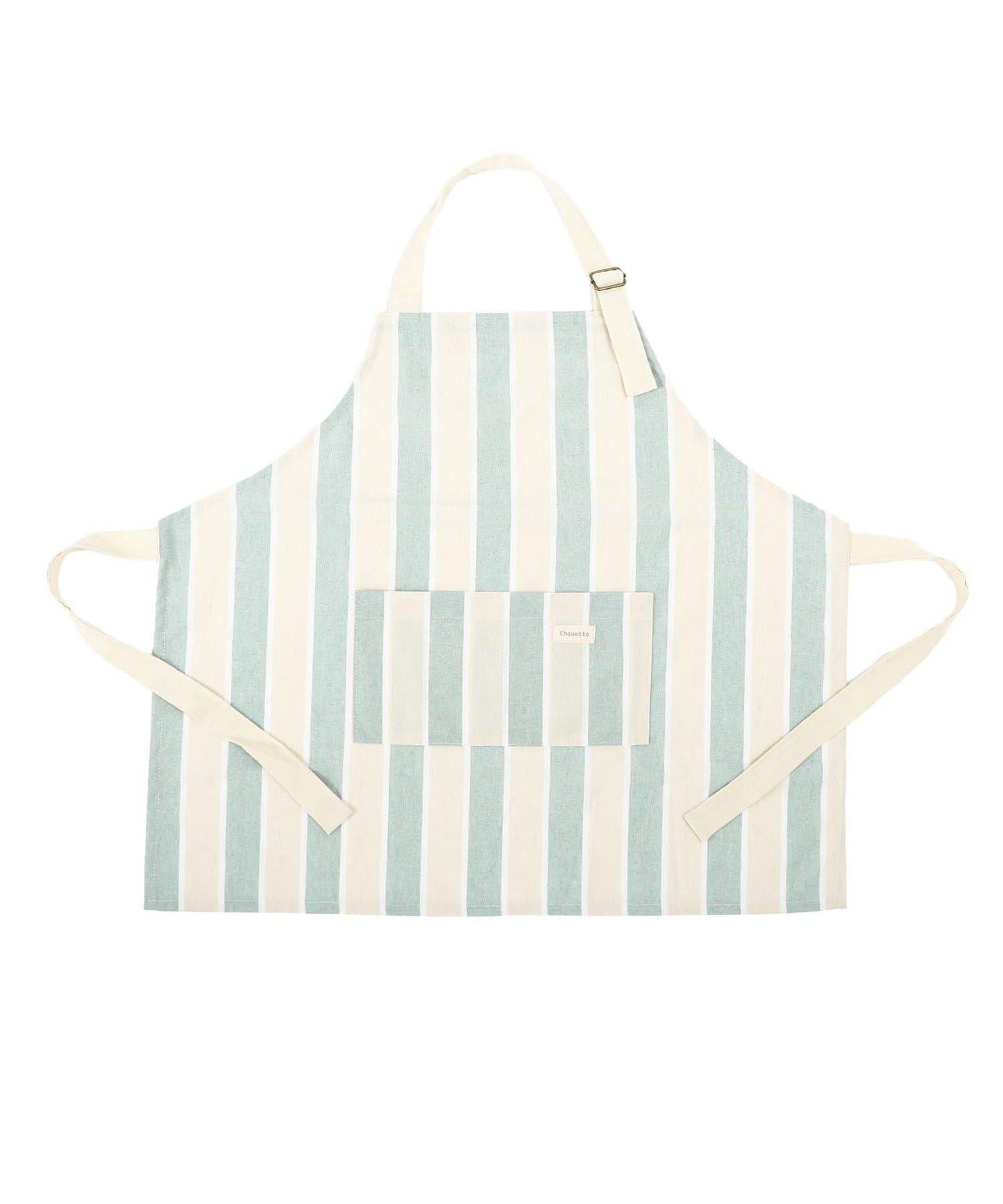 ダブルストライプキッズエプロン&三角巾セット