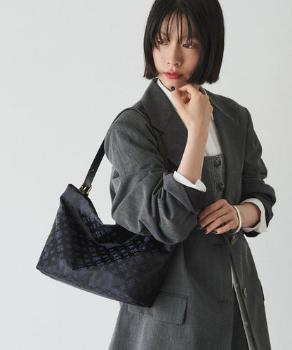 尼龍提花雙用單手柄托特包