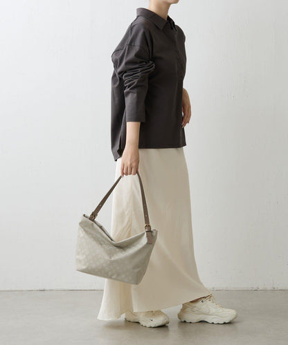 尼龍提花雙用單手柄托特包