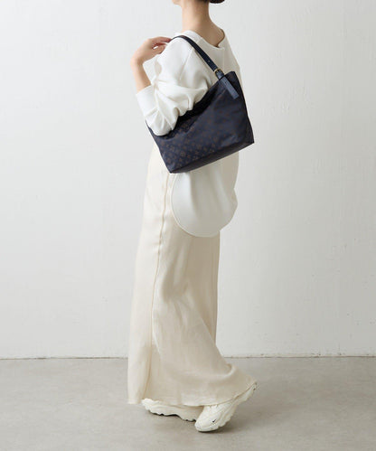 尼龍提花雙用單手柄托特包