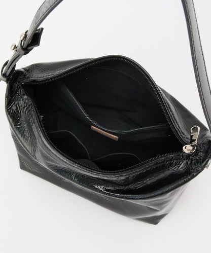 漆皮單肩包