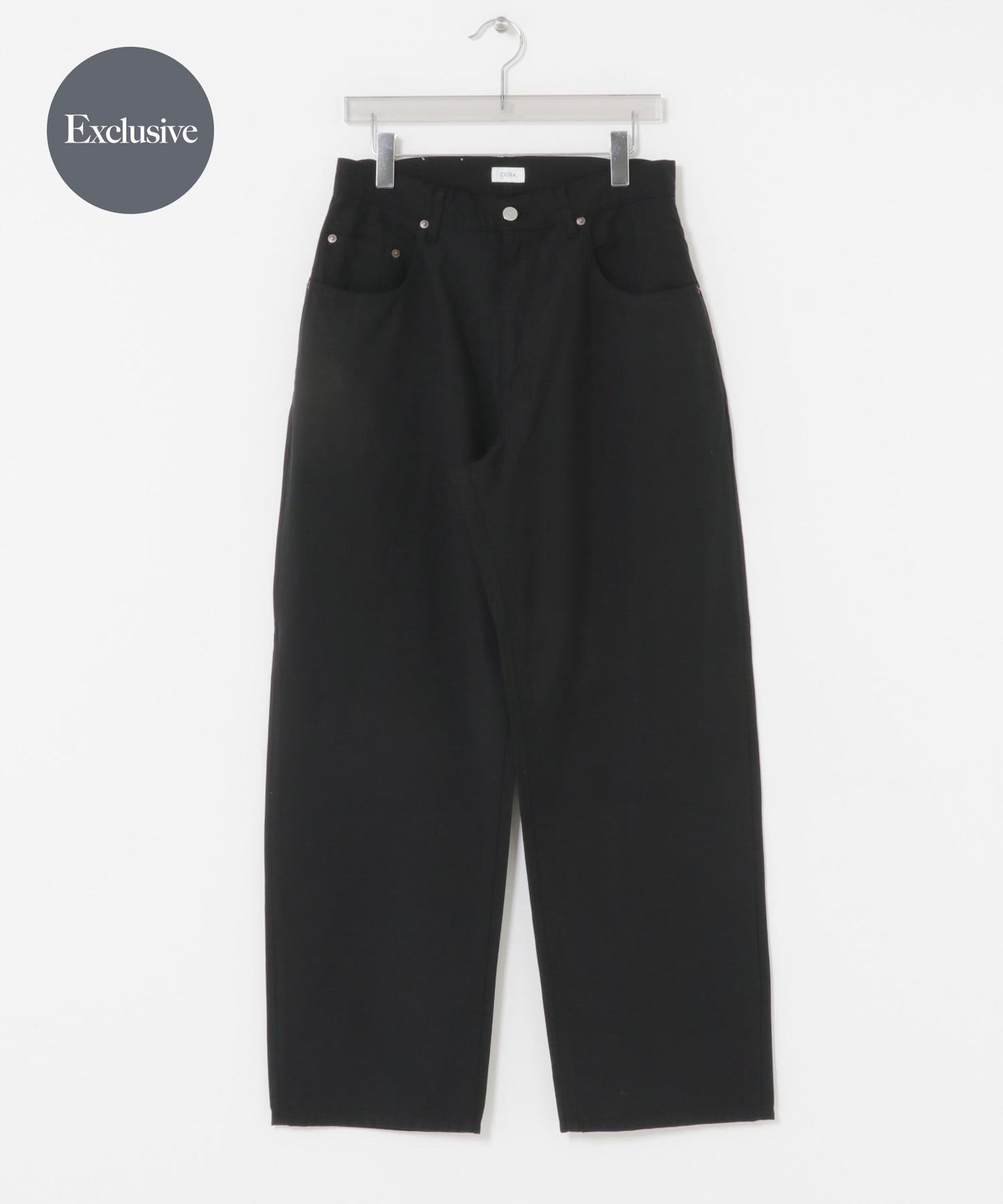 『聯名』CIOTA×URBAN RESEARCH 棉混寬鬆五袋褲