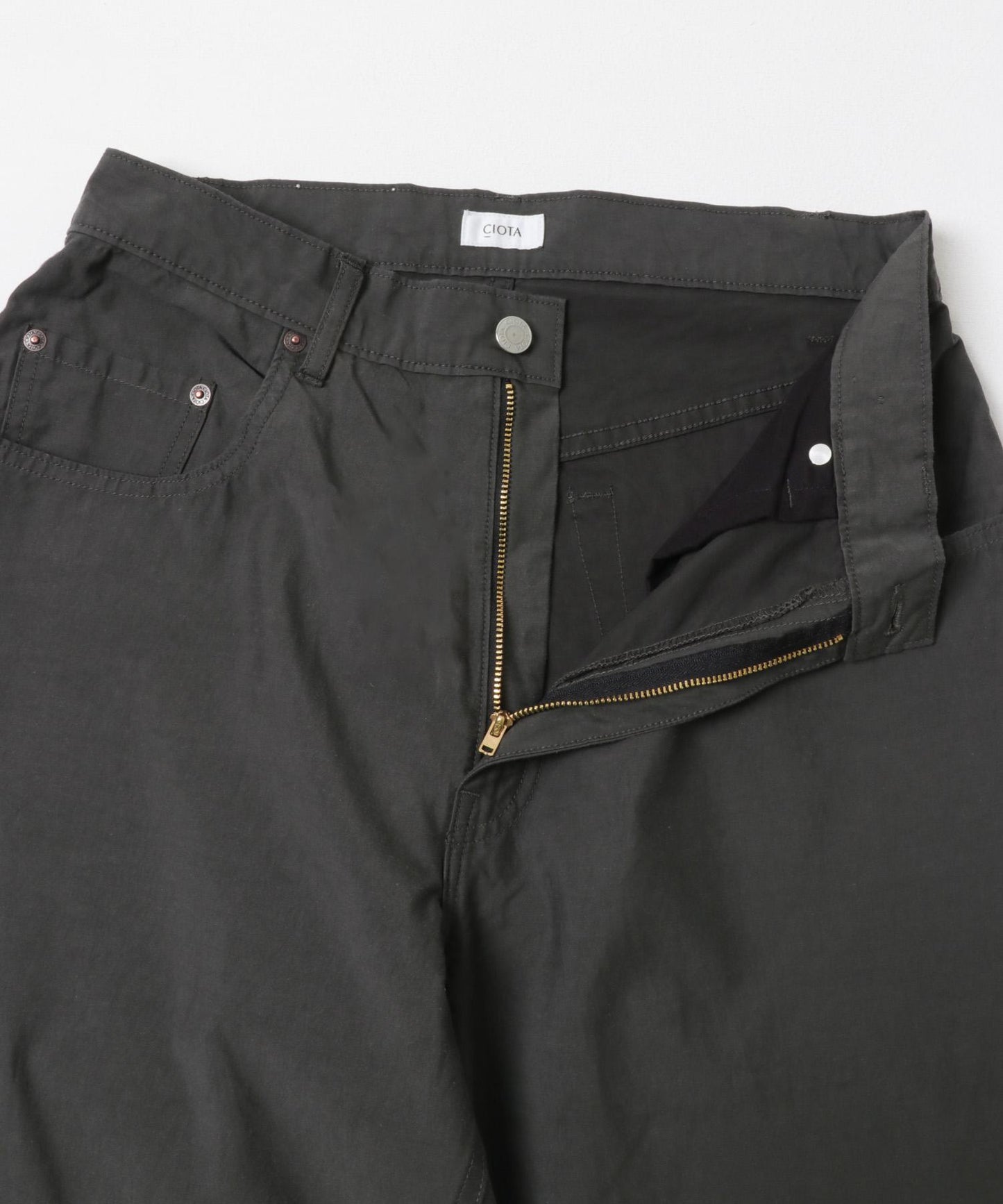 『聯名』CIOTA×URBAN RESEARCH 棉混寬鬆五袋褲