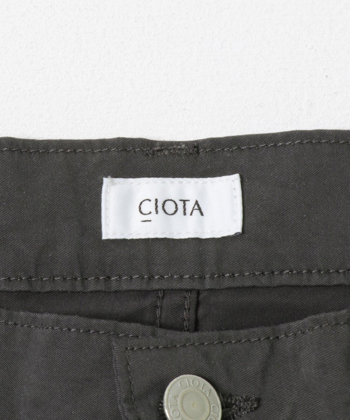 『聯名』CIOTA×URBAN RESEARCH 棉混寬鬆五袋褲