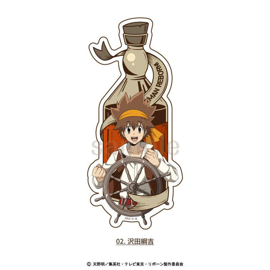 《家庭教師HITMAN REBORN!》異形剪裁貼紙 02.沢田綱吉