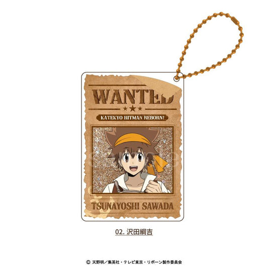 《家庭教師HITMAN REBORN!》亮片鑰匙扣 02.澤田綱吉