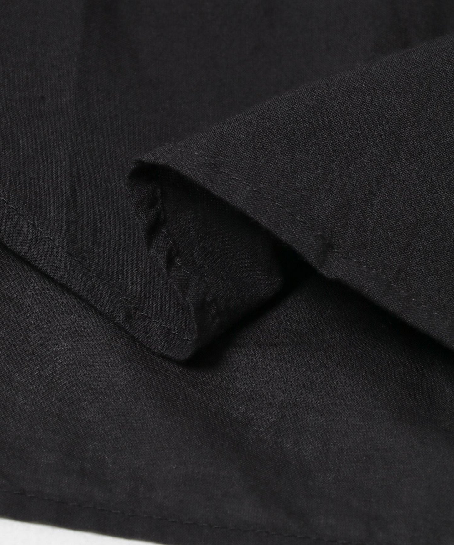 褶皺棉質荷葉邊領襯衫