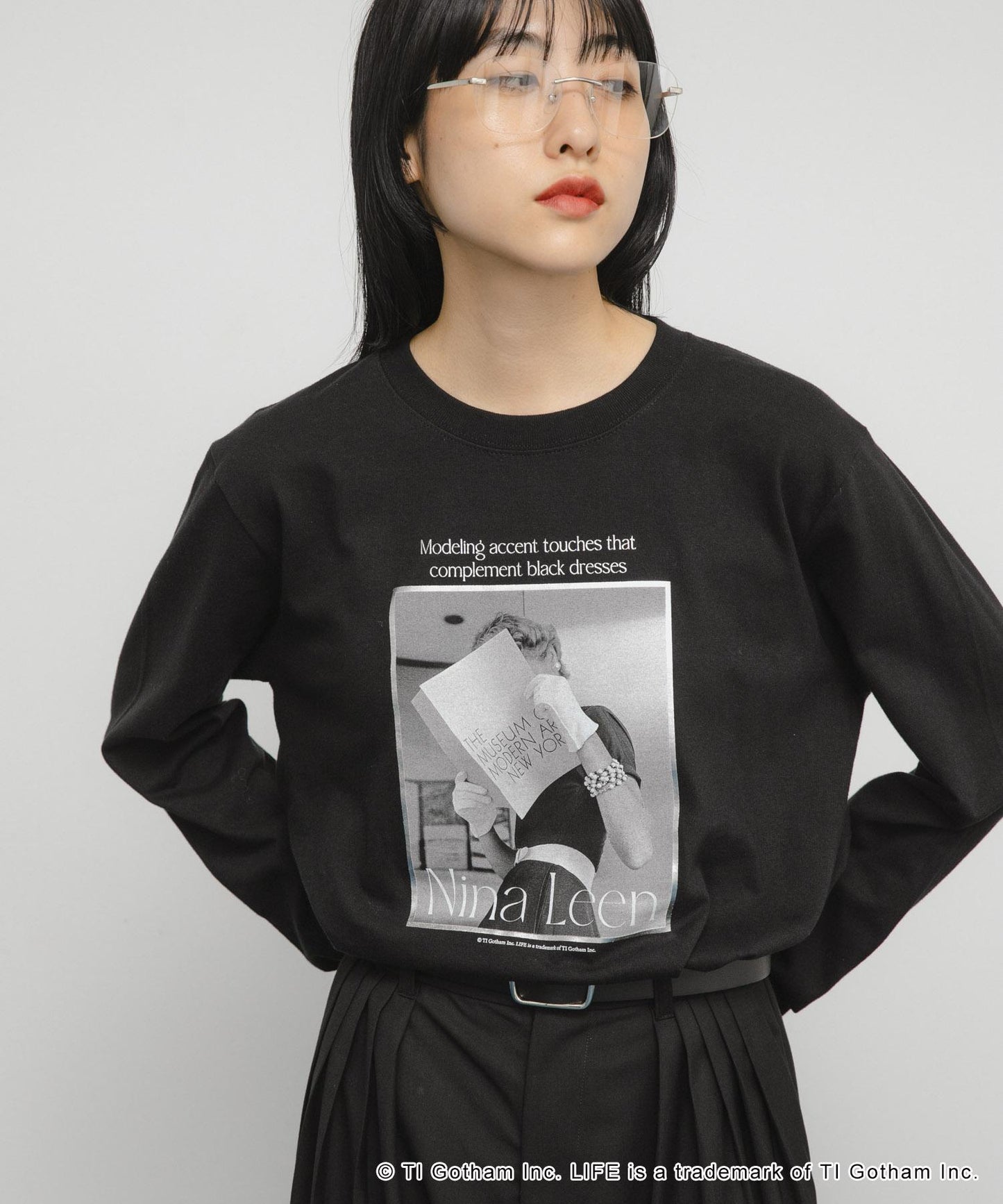 GOOD ROCK SPEED LIFE印花短袖T恤