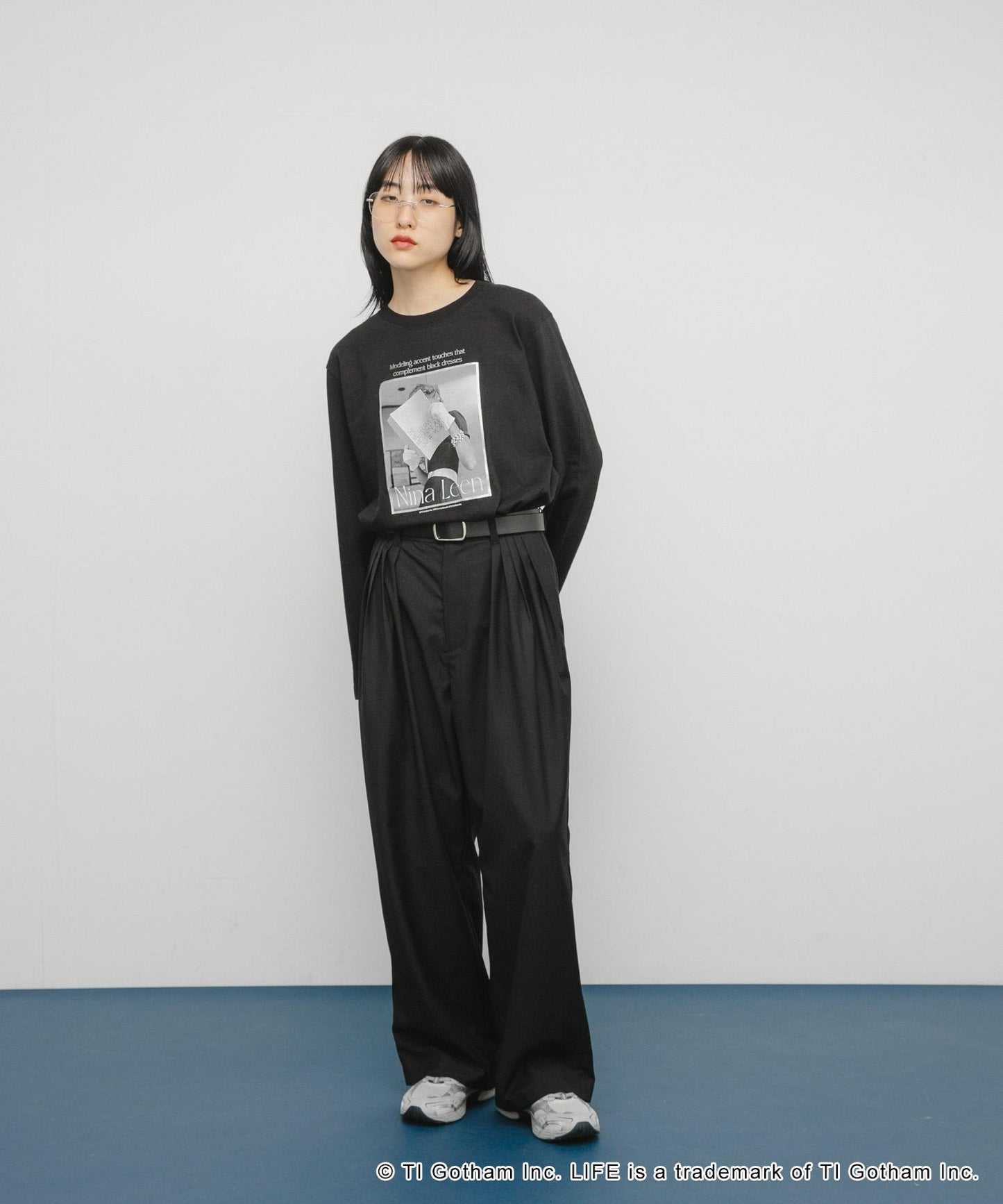 GOOD ROCK SPEED LIFE印花短袖T恤