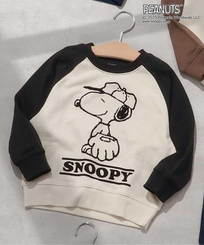 《PEANUTS》聯名插肩袖衛衣