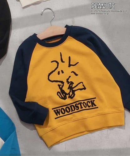 《PEANUTS》聯名插肩袖衛衣