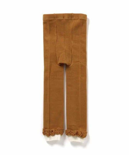 下襬荷葉邊打底褲