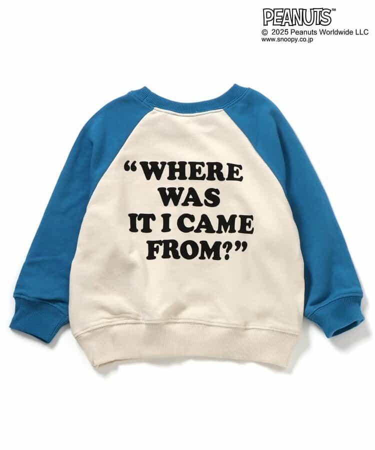 《PEANUTS》聯名插肩袖衛衣