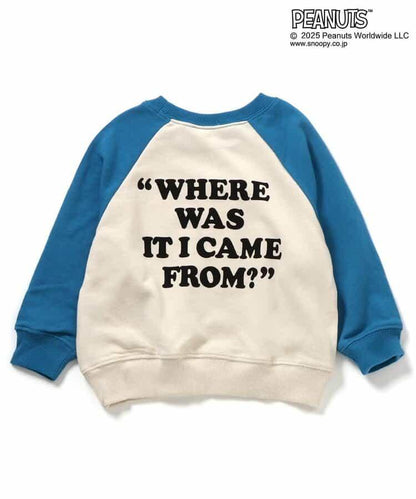 《PEANUTS》聯名插肩袖衛衣