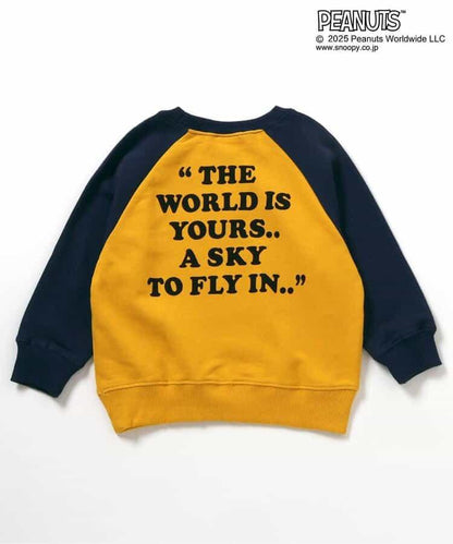 《PEANUTS》聯名插肩袖衛衣