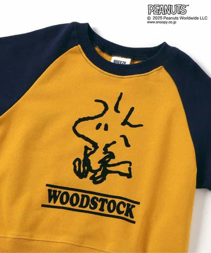 《PEANUTS》聯名插肩袖衛衣
