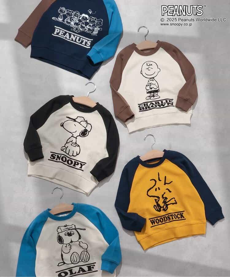 《PEANUTS》聯名插肩袖衛衣