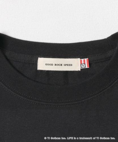 GOOD ROCK SPEED LIFE印花短袖T恤