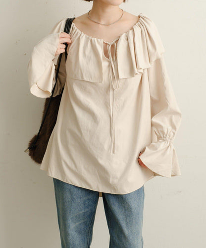 荷葉邊襯衫