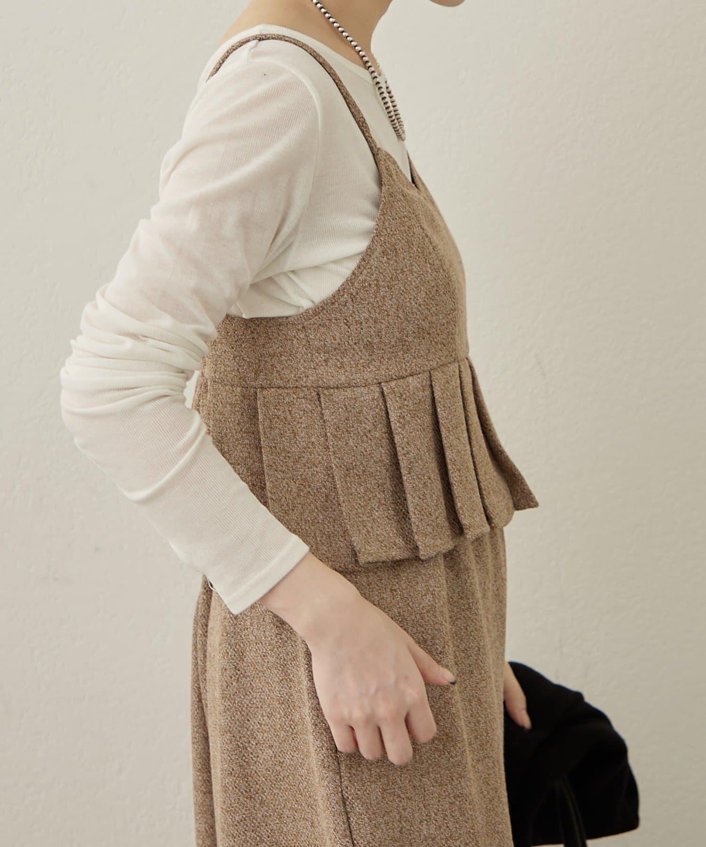 【可成套穿著◎】粗花呢吊帶背心