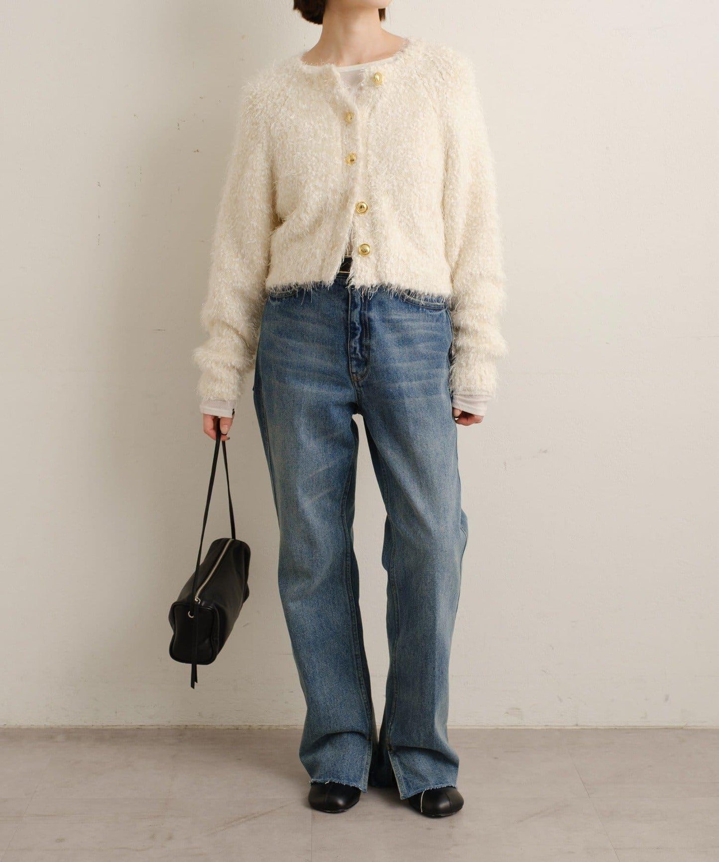 亮片混紡針織開衫