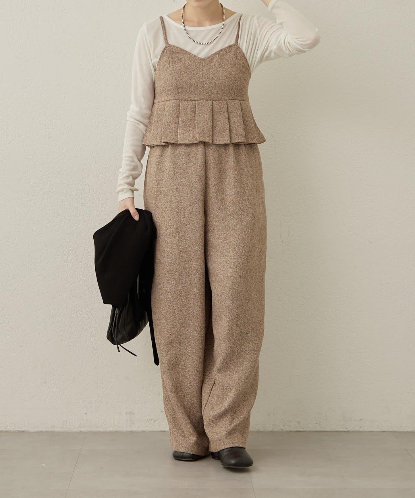 【可成套穿著◎】粗花呢吊帶背心