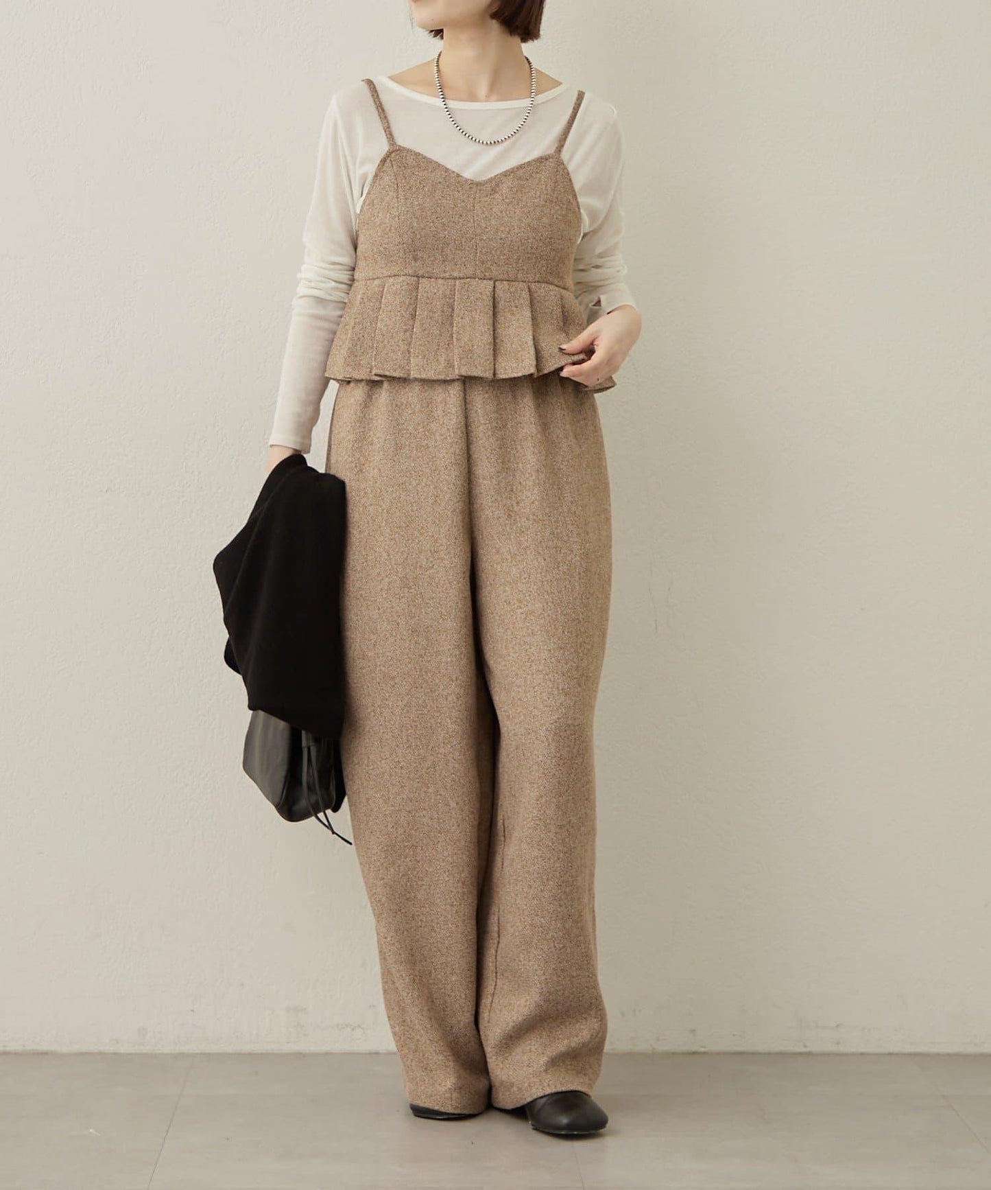 【可成套穿著◎】粗花呢吊帶背心