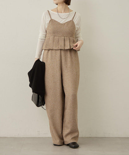 【可成套穿著◎】粗花呢吊帶背心