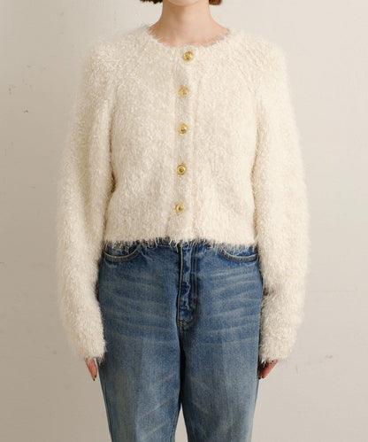 亮片混紡針織開衫