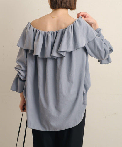 荷葉邊襯衫