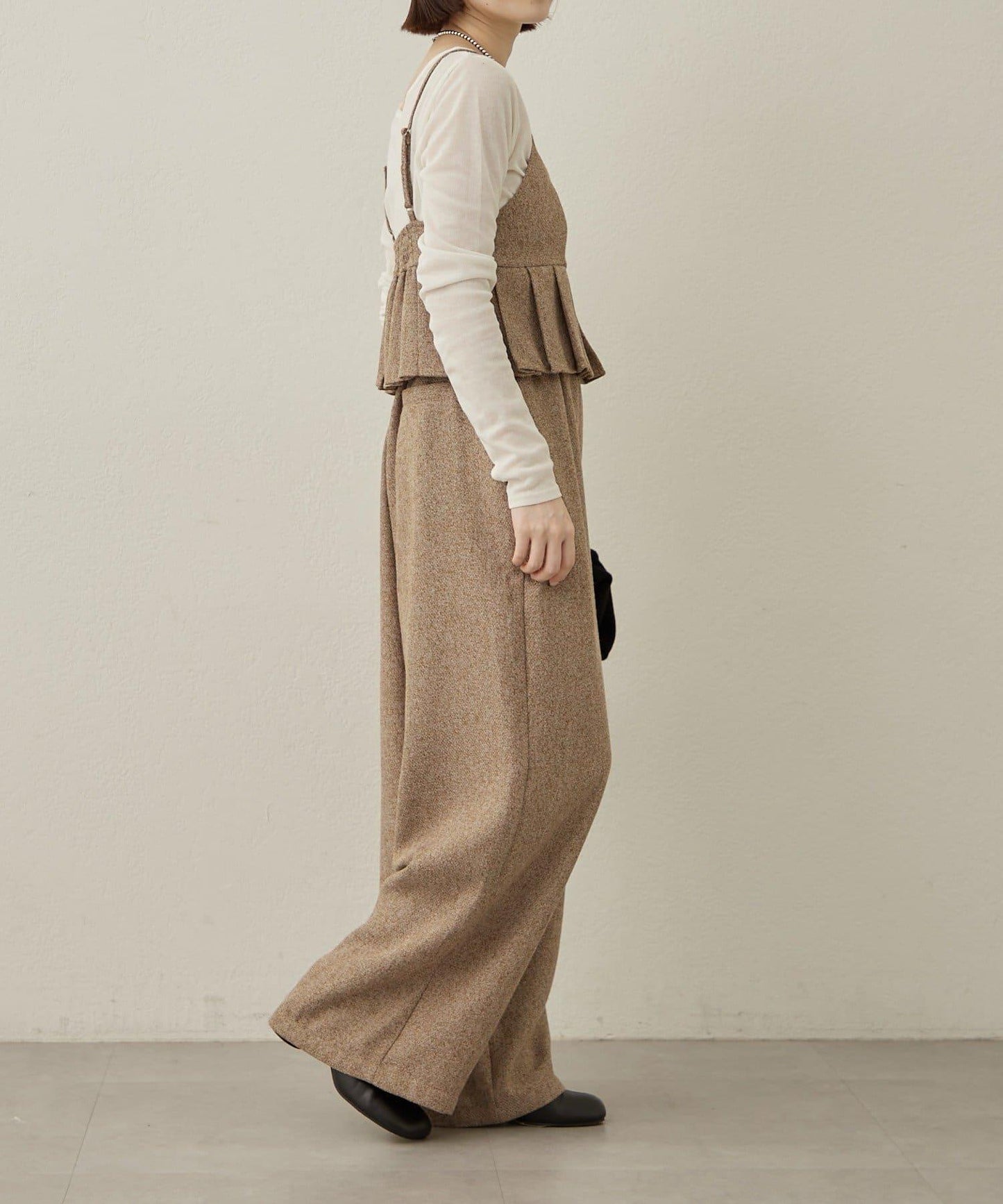 【可成套穿著◎】粗花呢吊帶背心